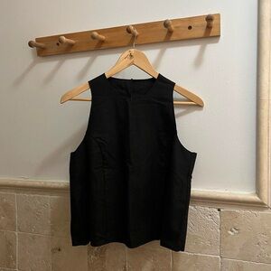 Black Wool Top
